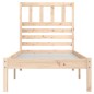vidaXL Estructura de cama madera maciza de pino 90x190 cm vidaXL Estructura de cama madera maciza de pino 90x190 cm