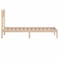 vidaXL Estructura de cama madera maciza de pino 90x190 cm vidaXL Estructura de cama madera maciza de pino 90x190 cm