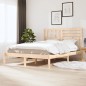 vidaXL Estructura de cama madera maciza de pino 140x200 cm vidaXL Estructura de cama madera maciza de pino 140x200 cm