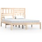 vidaXL Estructura de cama madera maciza de pino 140x200 cm vidaXL Estructura de cama madera maciza de pino 140x200 cm