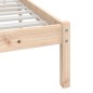 vidaXL Estructura de cama madera maciza de pino 140x200 cm vidaXL Estructura de cama madera maciza de pino 140x200 cm