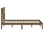 vidaXL Estructura de cama madera maciza de pino marrón miel 120x200 cm vidaXL Estructura de cama madera maciza de pino marrón miel 120x200 cm