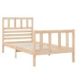 vidaXL Estructura de cama madera maciza individual 75x190 cm vidaXL Estructura de cama madera maciza individual 75x190 cm