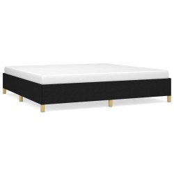 vidaXL Estructura de cama tela gris claro 200x200 cm