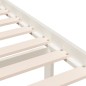 vidaXL Estructura de cama madera maciza blanco 75x190 cm vidaXL Estructura de cama madera maciza blanco 75x190 cm