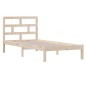 vidaXL Estructura de cama madera maciza de pino 100x200 cm vidaXL Estructura de cama madera maciza de pino 100x200 cm
