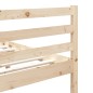 vidaXL Estructura de cama individual madera maciza 75x190 cm vidaXL Estructura de cama individual madera maciza 75x190 cm