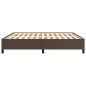 vidaXL Estructura de cama de cuero sintético marrón 160x200 cm vidaXL Estructura de cama de cuero sintético marrón 160x200 cm