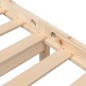 vidaXL Estructura de cama King Size madera maciza 150x200 cm vidaXL Estructura de cama King Size madera maciza 150x200 cm