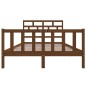 vidaXL Estructura de cama madera maciza pino marrón miel 120x200 cm vidaXL Estructura de cama madera maciza pino marrón miel 120x200 cm