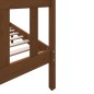 vidaXL Estructura de cama madera maciza pino marrón miel 120x200 cm vidaXL Estructura de cama madera maciza pino marrón miel 120x200 cm