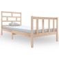 vidaXL Estructura de cama madera maciza de pino 100x200 cm vidaXL Estructura de cama madera maciza de pino 100x200 cm