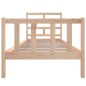 vidaXL Estructura de cama madera maciza de pino 100x200 cm vidaXL Estructura de cama madera maciza de pino 100x200 cm