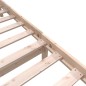 vidaXL Estructura de cama madera maciza de pino 100x200 cm vidaXL Estructura de cama madera maciza de pino 100x200 cm
