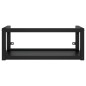 vidaXL Estructura de baño con lavabo incorporado hierro negro vidaXL Estructura de baño con lavabo incorporado hierro negro