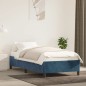vidaXL Estructura de cama de terciopelo azul 100x200 cm vidaXL Estructura de cama de terciopelo azul 100x200 cm