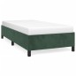 vidaXL Estructura de cama de terciopelo verde 90x190 cm