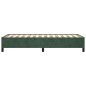 vidaXL Estructura de cama de terciopelo verde 90x190 cm