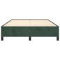 vidaXL Estructura de cama de terciopelo verde 140x200 cm vidaXL Estructura de cama de terciopelo verde 140x200 cm