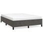 vidaXL Estructura de cama de terciopelo gris oscuro 140x190 cm vidaXL Estructura de cama de terciopelo gris oscuro 140x190 cm