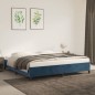 vidaXL Estructura de cama de terciopelo azul 200x200 cm vidaXL Estructura de cama de terciopelo azul 200x200 cm