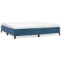 vidaXL Estructura de cama de terciopelo azul 200x200 cm vidaXL Estructura de cama de terciopelo azul 200x200 cm