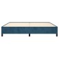 vidaXL Estructura de cama de terciopelo azul 200x200 cm vidaXL Estructura de cama de terciopelo azul 200x200 cm