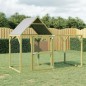 vidaXL Gallinero madera maciza de pino impregnada 200x100x150 cm