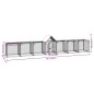 vidaXL Gallinero madera maciza de pino impregnada 700x100x150 cm vidaXL Gallinero madera maciza de pino impregnada 700x100x150 cm