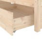 vidaXL Estructura de cama con cajones doble 135x190 cm vidaXL Estructura de cama con cajones doble 135x190 cm