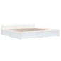 vidaXL Estructura de cama con cajones blanco 200x200 cm vidaXL Estructura de cama con cajones blanco 200x200 cm