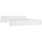 vidaXL Estructura de cama con cajones blanco 200x200 cm vidaXL Estructura de cama con cajones blanco 200x200 cm
