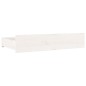 vidaXL Estructura de cama con cajones blanco 200x200 cm vidaXL Estructura de cama con cajones blanco 200x200 cm