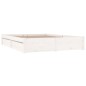 vidaXL Estructura de cama con cajones blanco 140x200 cm vidaXL Estructura de cama con cajones blanco 140x200 cm