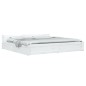 vidaXL Estructura de cama con cajones blanco super king 180x200 cm