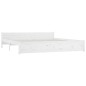 vidaXL Estructura de cama con cajones blanco super king 180x200 cm