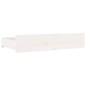 vidaXL Estructura de cama con cajones blanco super king 180x200 cm