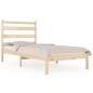vidaXL Estructura de cama de madera maciza de pino 90x200 cm vidaXL Estructura de cama de madera maciza de pino 90x200 cm