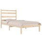 vidaXL Estructura de cama de madera maciza de pino 90x200 cm vidaXL Estructura de cama de madera maciza de pino 90x200 cm