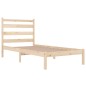 vidaXL Estructura de cama madera maciza de pino 100x200 cm vidaXL Estructura de cama madera maciza de pino 100x200 cm