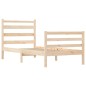 vidaXL Estructura de cama madera maciza de pino 100x200 cm vidaXL Estructura de cama madera maciza de pino 100x200 cm