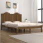 vidaXL Estructura de cama madera maciza de pino marrón miel 120x200 cm vidaXL Estructura de cama madera maciza de pino marrón miel 120x200 cm