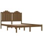 vidaXL Estructura de cama madera maciza de pino marrón miel 120x200 cm vidaXL Estructura de cama madera maciza de pino marrón miel 120x200 cm