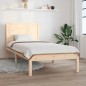 vidaXL Estructura de cama de madera maciza de pino 90x200 cm vidaXL Estructura de cama de madera maciza de pino 90x200 cm