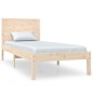 vidaXL Estructura de cama de madera maciza de pino 90x200 cm vidaXL Estructura de cama de madera maciza de pino 90x200 cm