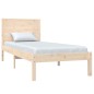 vidaXL Estructura de cama de madera maciza de pino 90x200 cm vidaXL Estructura de cama de madera maciza de pino 90x200 cm
