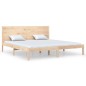 vidaXL Estructura de cama de madera maciza de pino 200x200 cm vidaXL Estructura de cama de madera maciza de pino 200x200 cm
