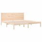 vidaXL Estructura de cama de madera maciza de pino 200x200 cm vidaXL Estructura de cama de madera maciza de pino 200x200 cm