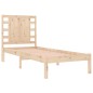 vidaXL Estructura de cama madera maciza 75x190 cm vidaXL Estructura de cama madera maciza 75x190 cm