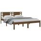 vidaXL Estructura de cama madera maciza de pino marrón miel 120x200 cm vidaXL Estructura de cama madera maciza de pino marrón miel 120x200 cm